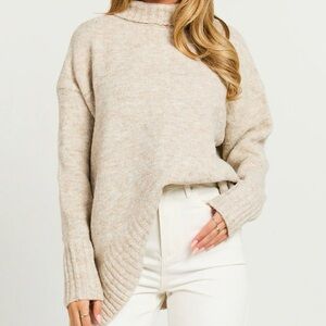 Showpo Luella Oversized Turtleneck Sweater
